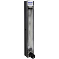 Brooks Instrument Low Flow Glass Tube Flowmeter, Sho-Rate Model 1350G/1355G